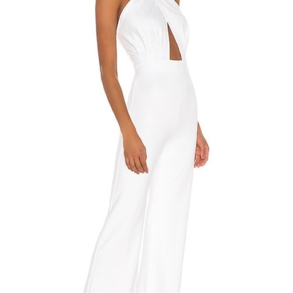 Revolve Amanda Uprichard Zahara Jumpsuit Size Large NWOT - Picture 3 of 16